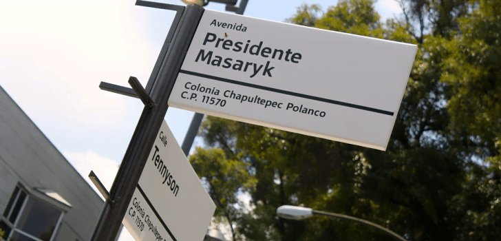 Garcia D’avilla, Masaryk y Zona T: las calles más caras de Latinoamérica